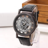 Fashion Wrist Watch Leather Number 01