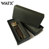 Mechanical Mens Wrist Watches Automatic Skeleton Number 35