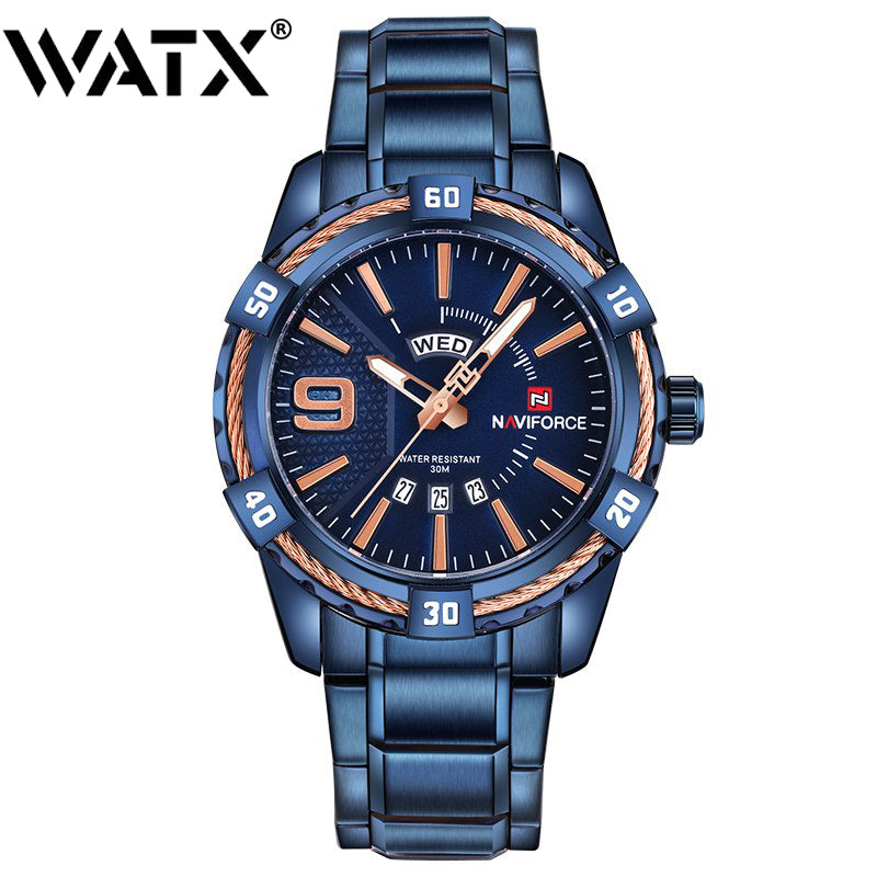 Waterproof Watch Military Stainless Steel Number 13