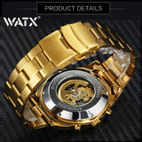 Watch Skull Golden Stainless Steel Number 15