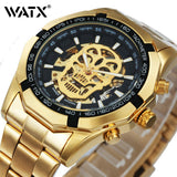 Watch Skull Golden Stainless Steel Number 15