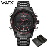 Watches Men's Quartz Digital Analog Clock Number 12